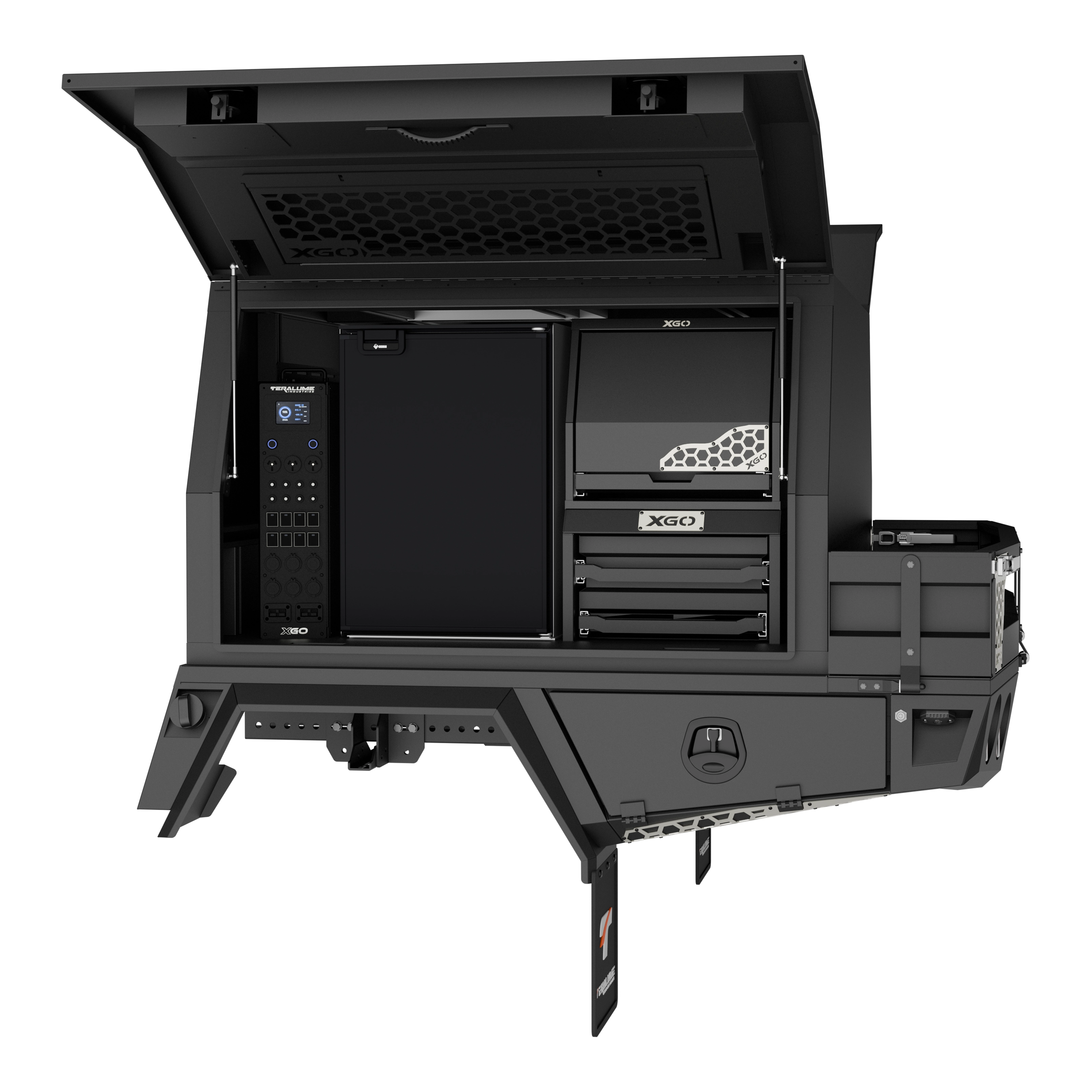 CM-1400 2 Door Passenger - 500 Drawer & Pantry Combo Image