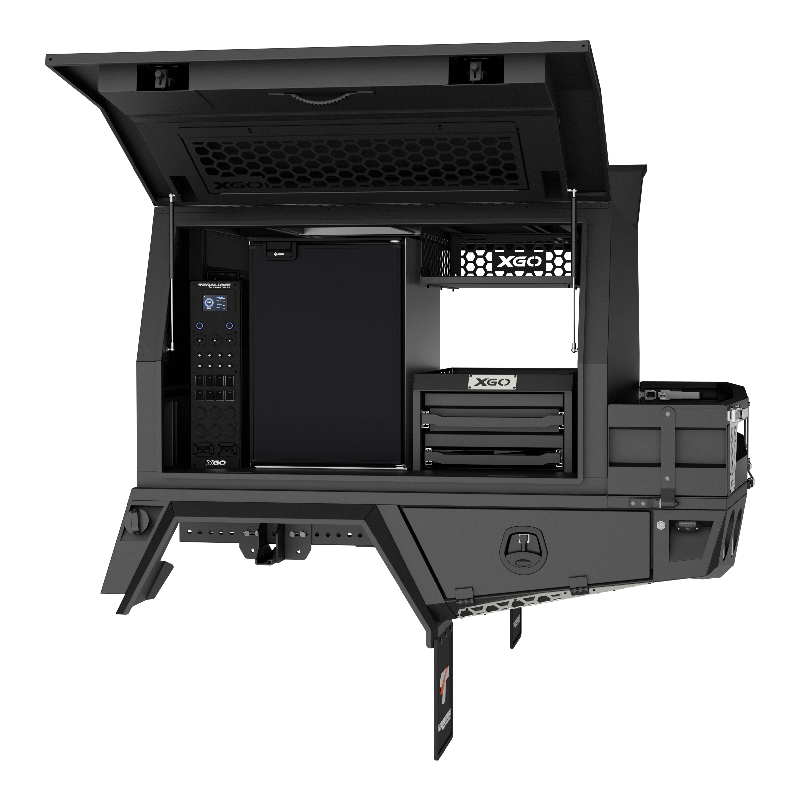 CM-1400 2 Door Passenger - 500 Drawer & Shelf Combo Image