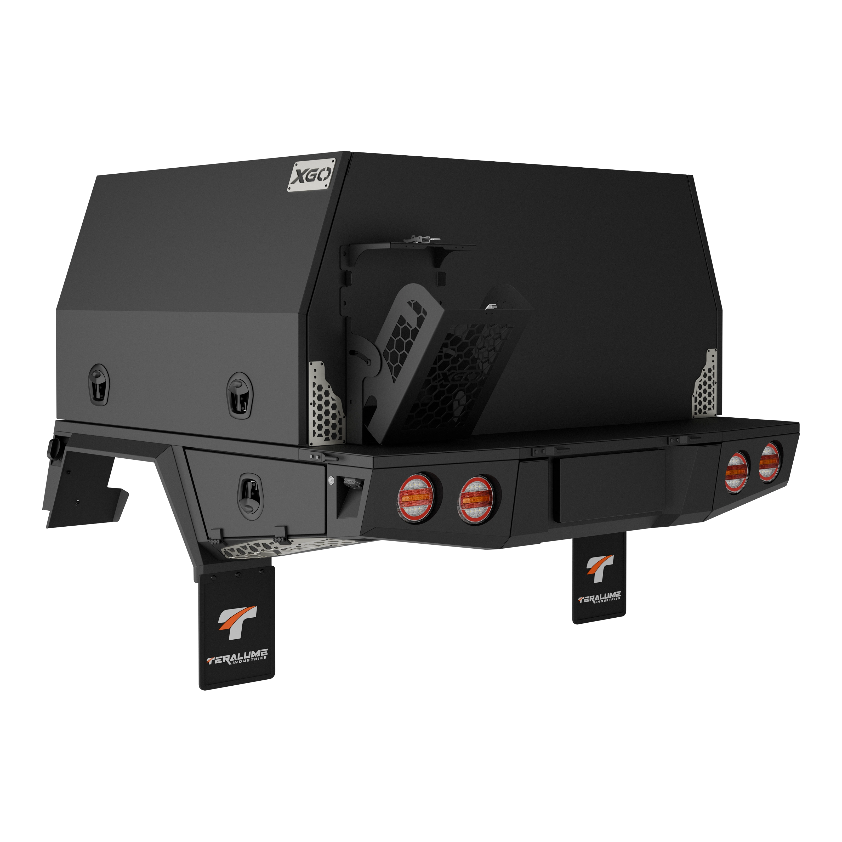 CM-1400 2 Door Rear - Jerry Can Holder Image