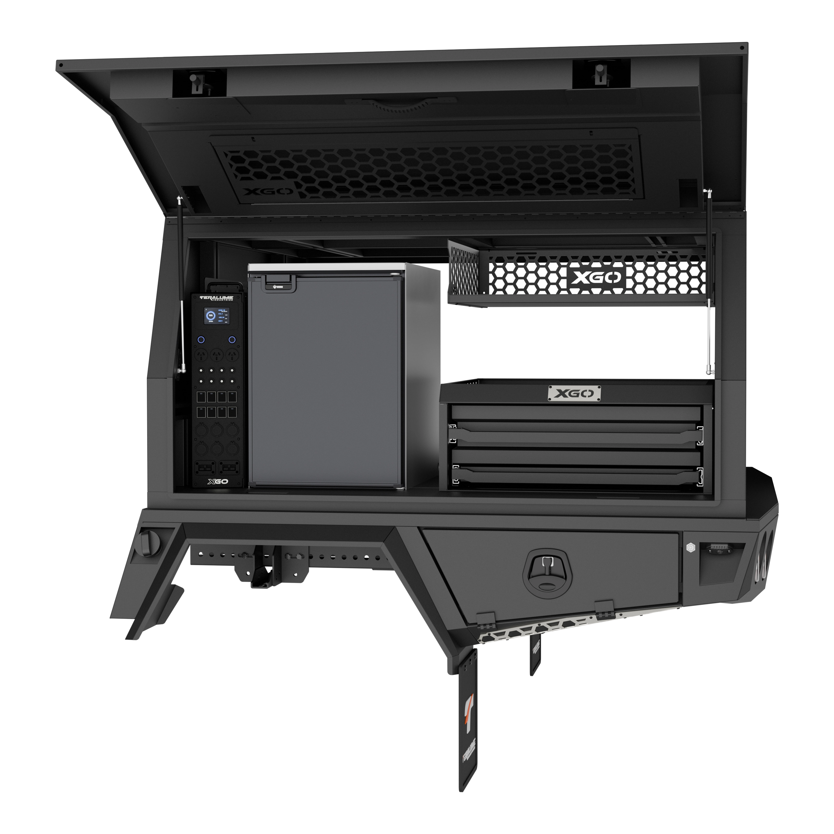 CM-1700 2 Door Passenger - 780 Drawer & Shelf Combo Image