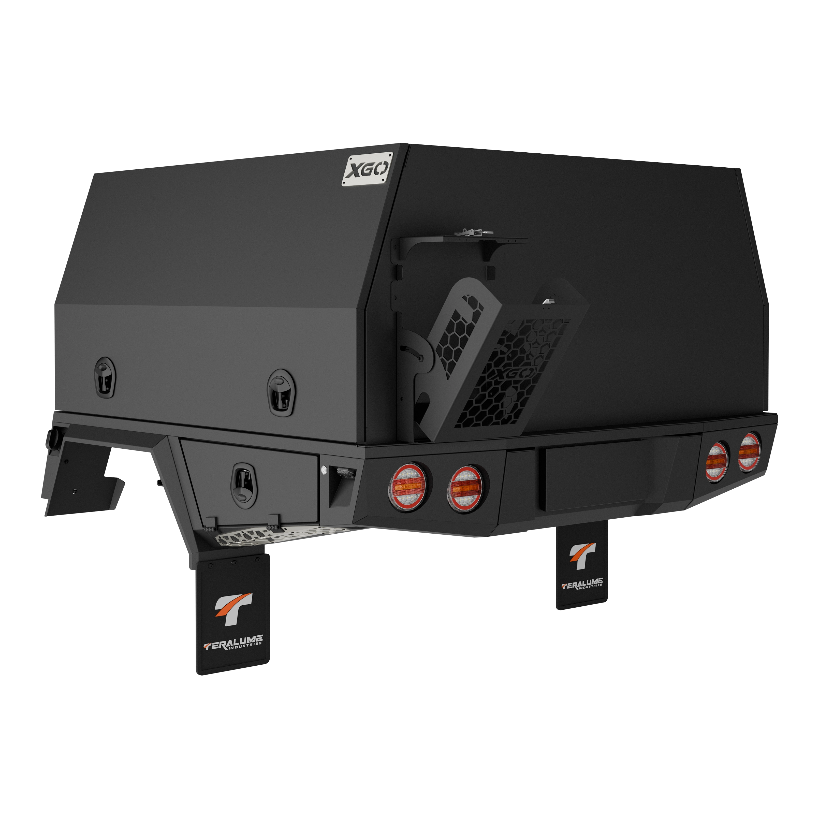 CM-1700 2 Droor Rear - Jerry Can Holder Image