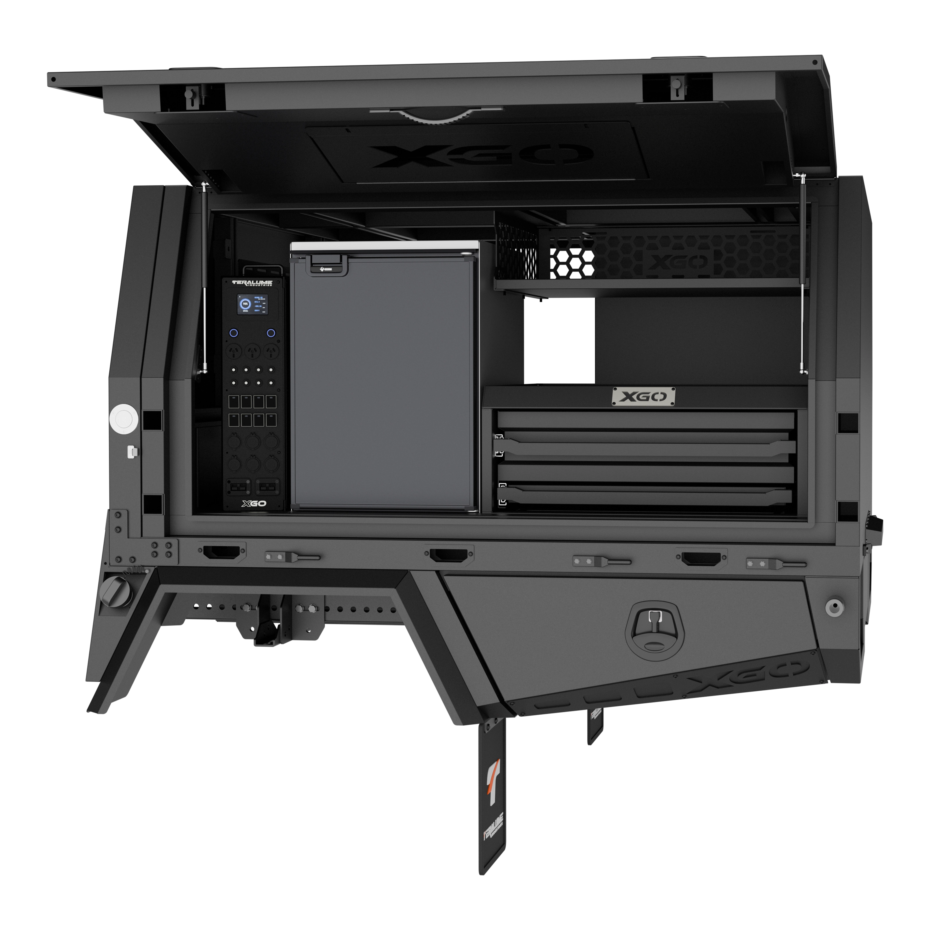 DC-1700 DB Passenger - 500 Drawer & Shelf Combo Image