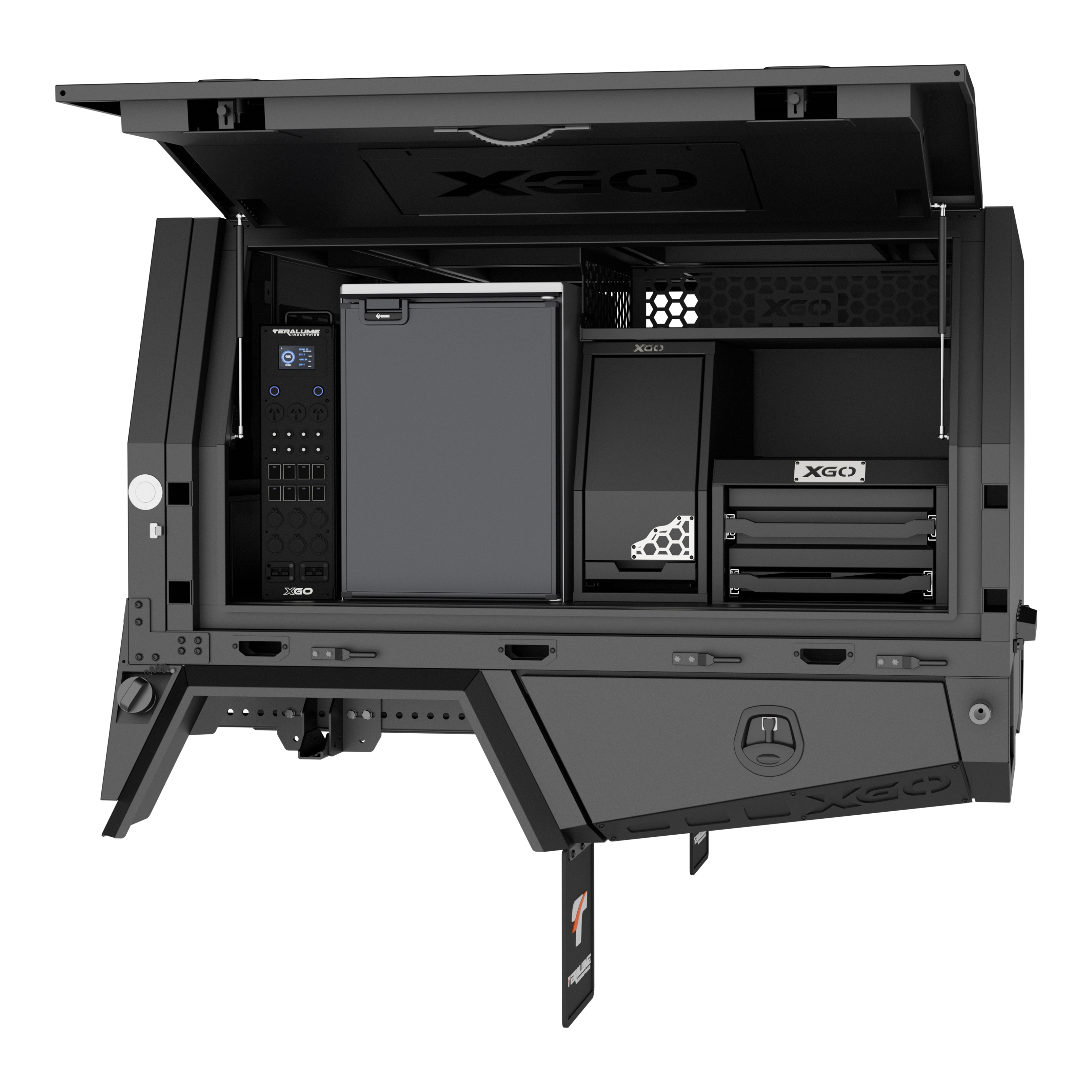 DC-1700 DB Passenger - Drawer, Shelf & Pantry Combo Image