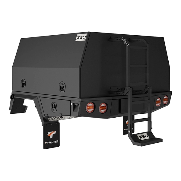 CM-1700 2 Droor Rear - Folding Ladder Image