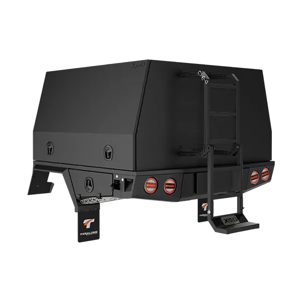 LC-CM-1700 2 Droor Rear - Folding Ladder Image